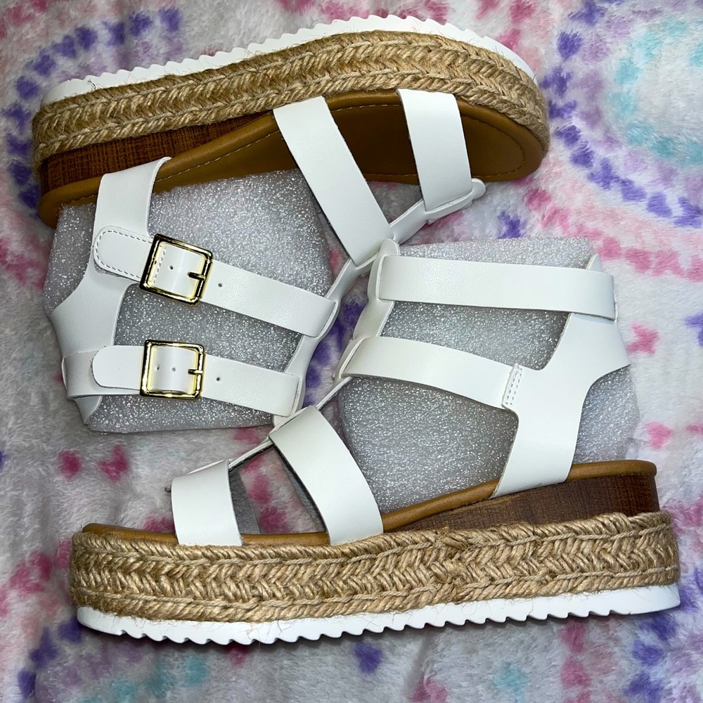 White Sandals